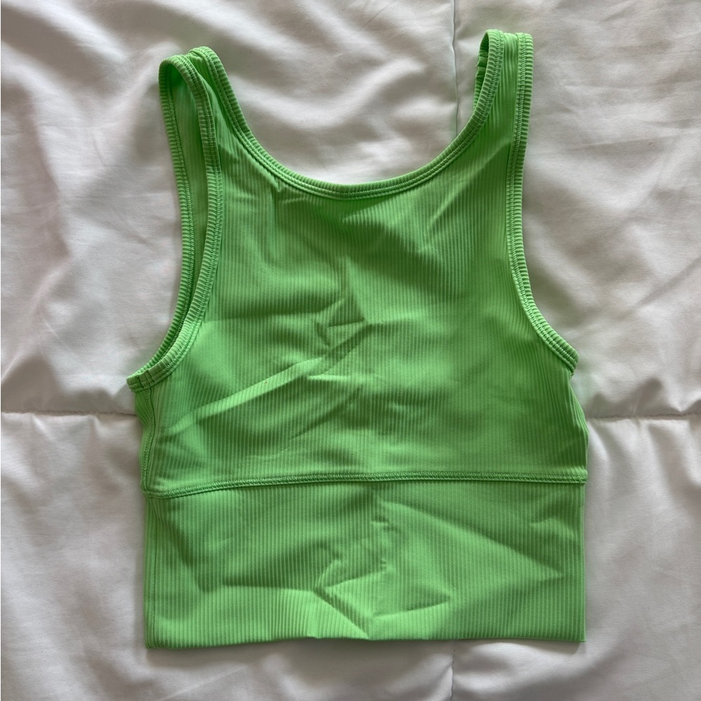 lululemon athletica Green Tank Top